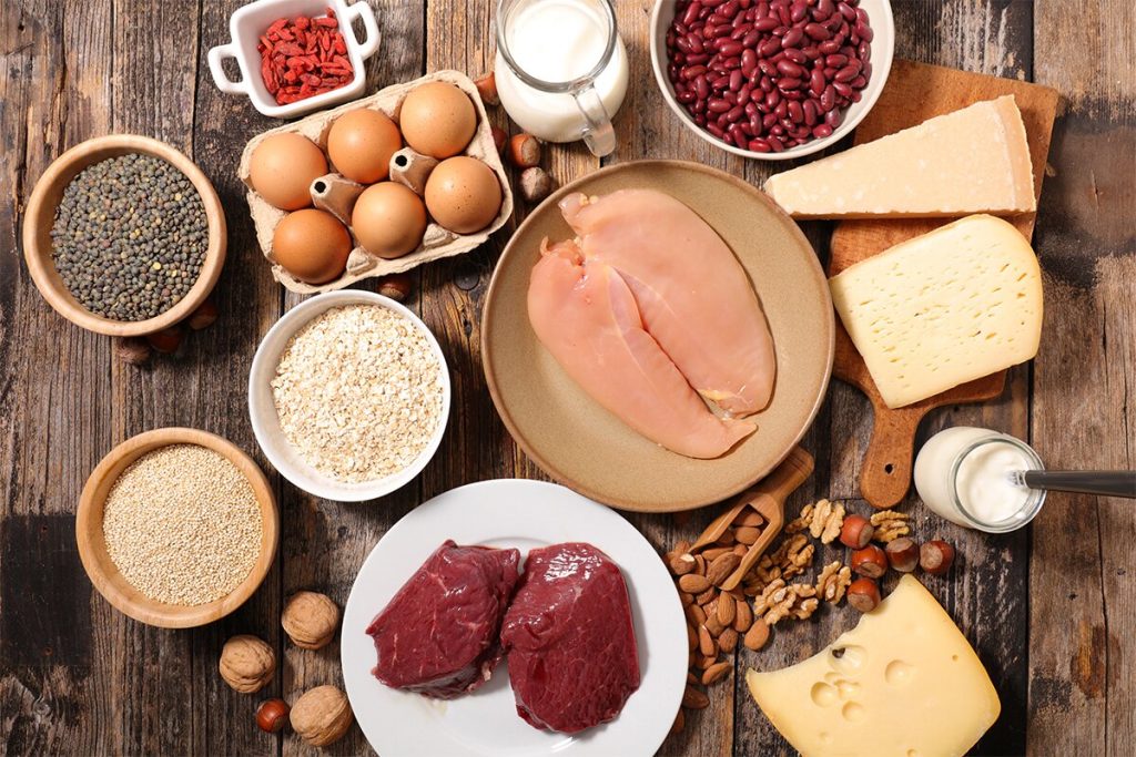 Dieta białkowa - produkty